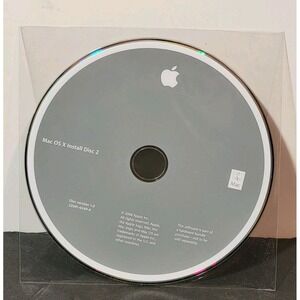 Macintosh iMac OS X 10 Jaguar V10.2‎ Mac Install Restore Software CDs Discs 2002